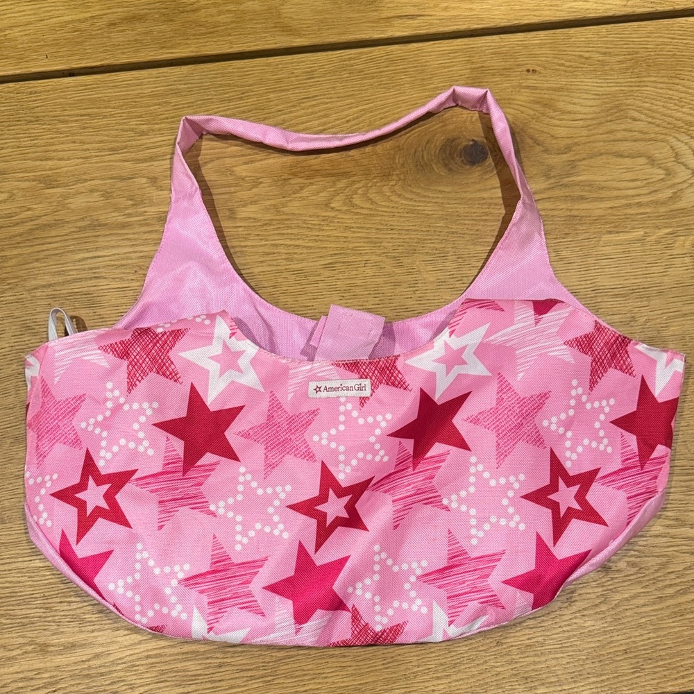 American Girl Pink Starry Tote